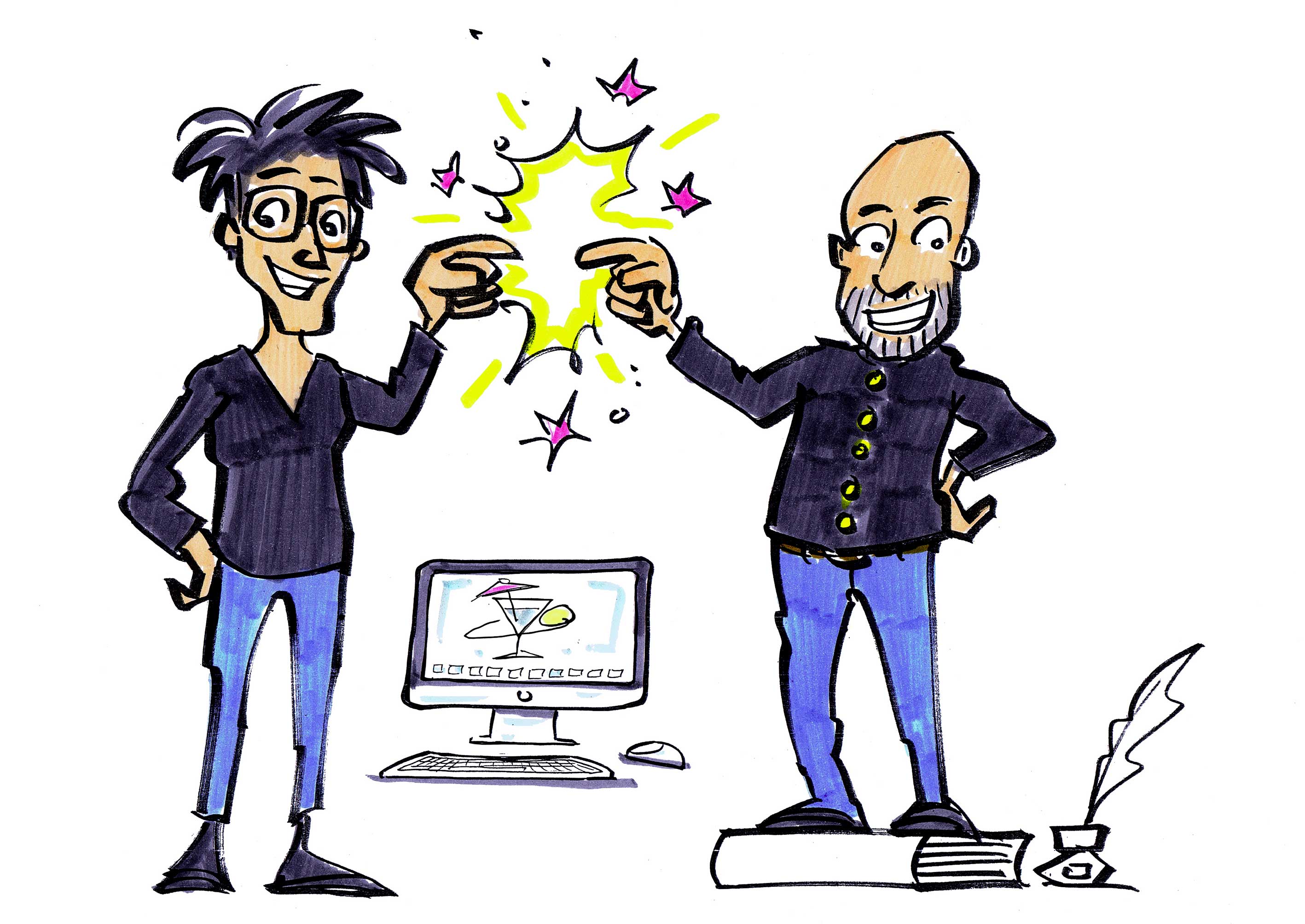 Wimmelbuch Seite 5 – kurze Motivbeschreibung.